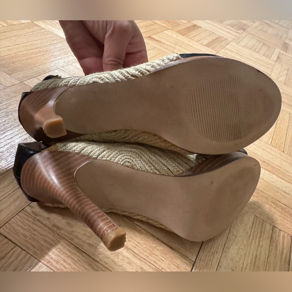 Nine & Co. Black Strappy Heels - Picture 7 of 10